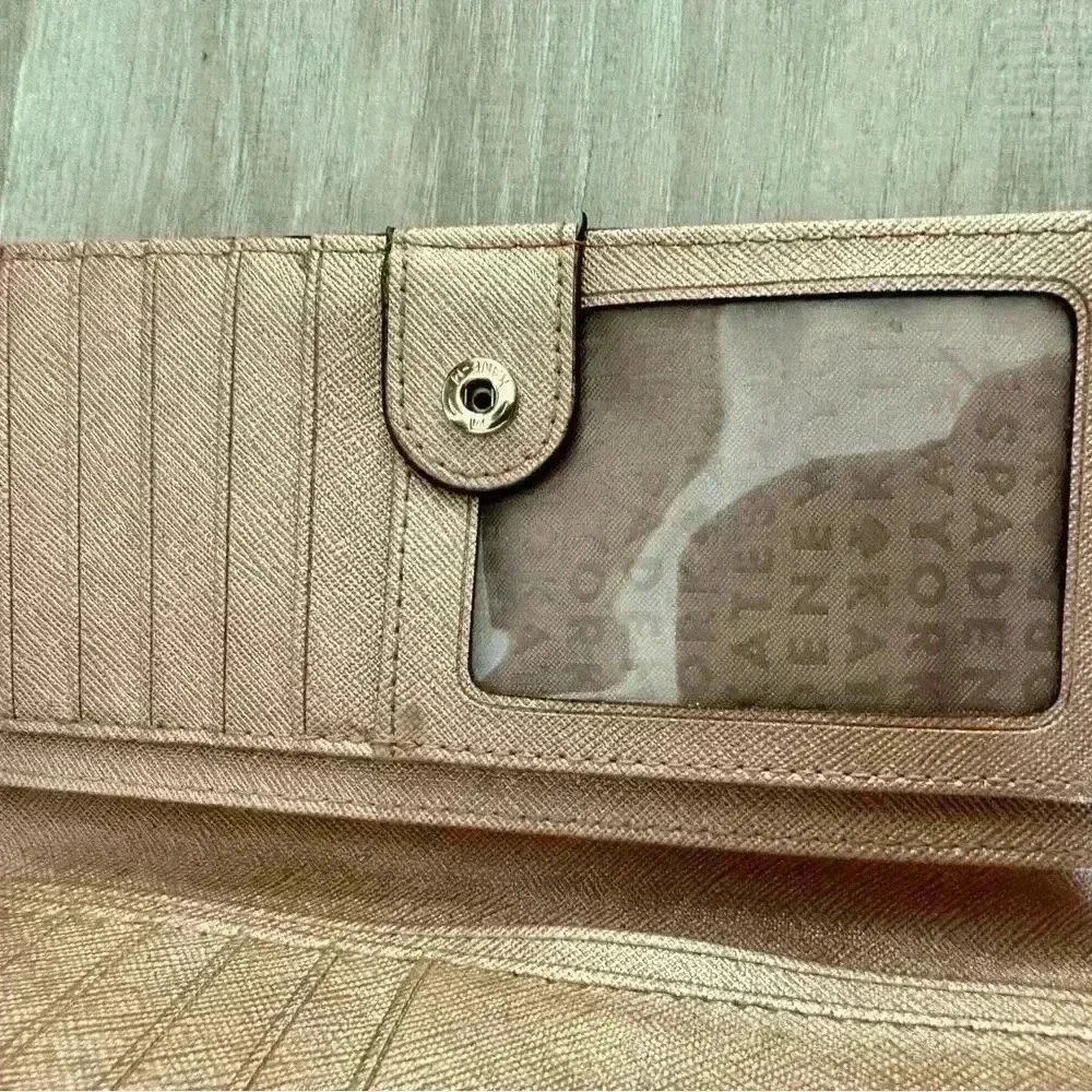 Kate Spade Rose gold wallet